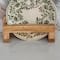 Hello Honey® 6" Natural 3 Section Mango Wood Cutting Board Stand